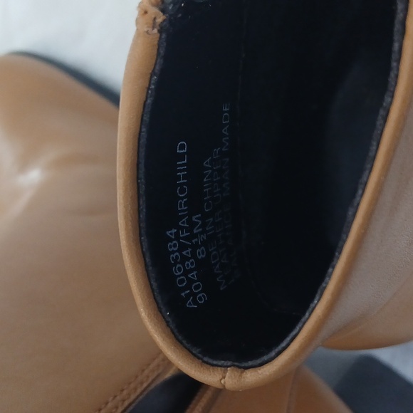NWT White Mountain Fairchild Tan Ankle Boots Size 8.5 - Picture 4 of 4